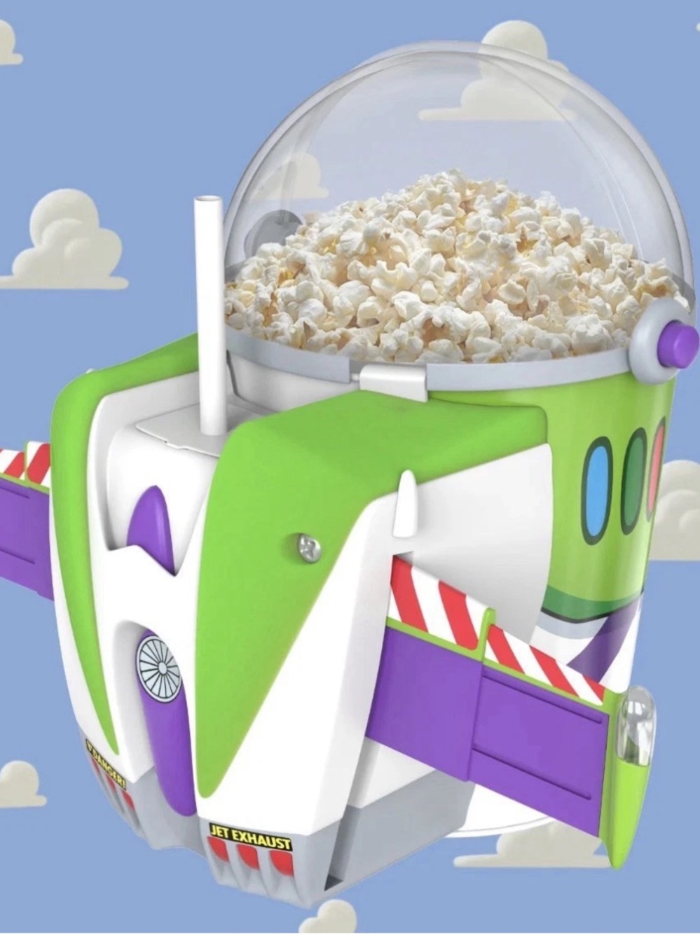 Toy Story 5 Movie Popcorn Bucket Buzz Lightyear In Hand